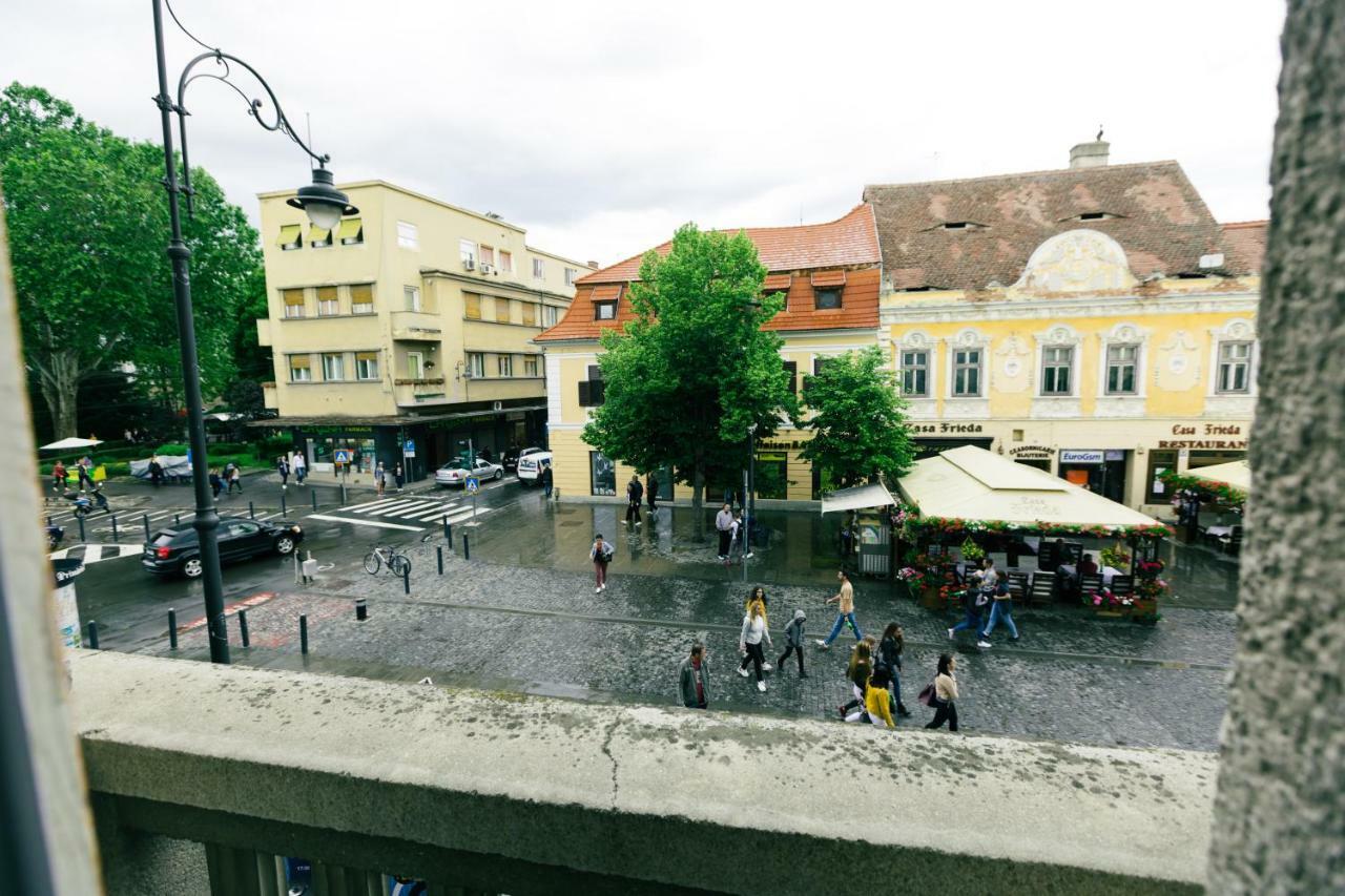 Street View Apartments Sibiu Eksteriør bilde